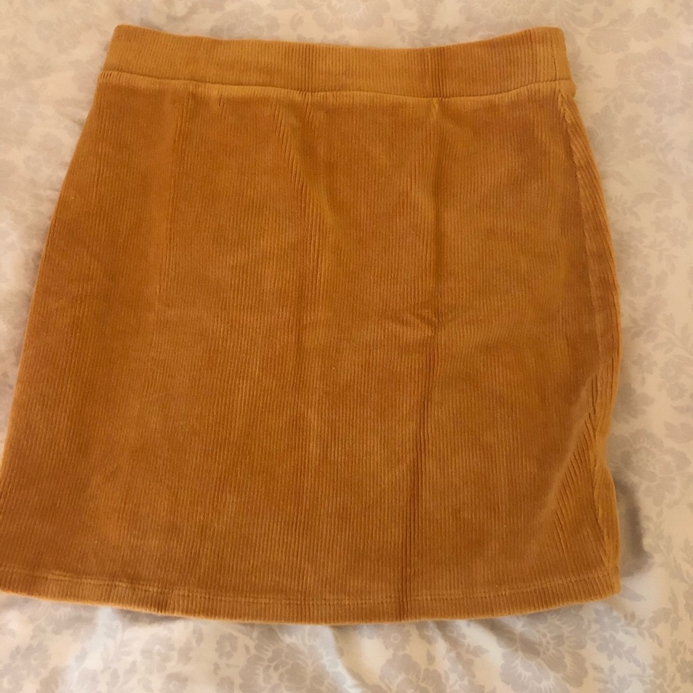 Orange skirt